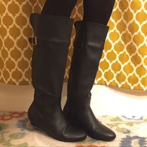Black Knee-high Boots